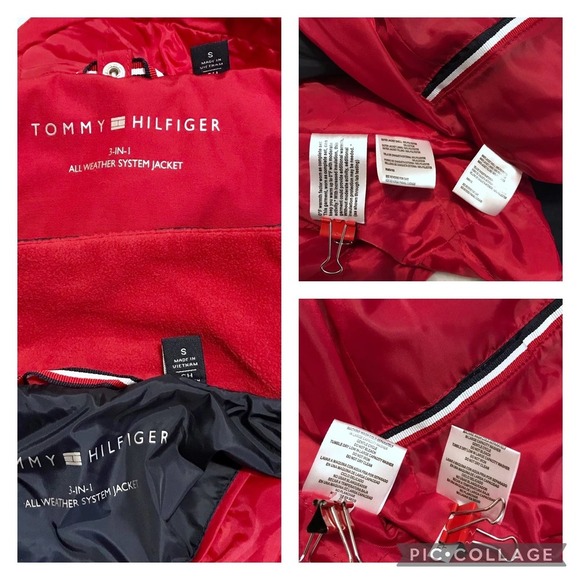 Tommy Hilfiger NWT 3 in 1 All Weather System Jacket Size S - Picture 15 of 15